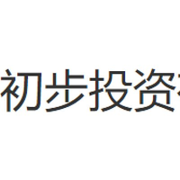 初步投资